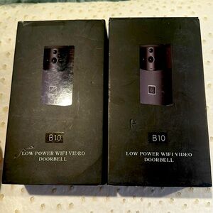 2 Doorbell B10 low power WIFI VIDEO New!